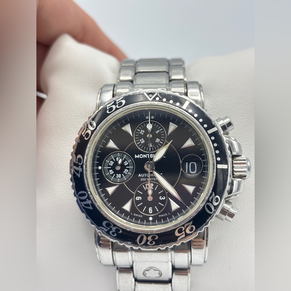 Montblanc Sport Chronograph Automatic Watch – Model 7034